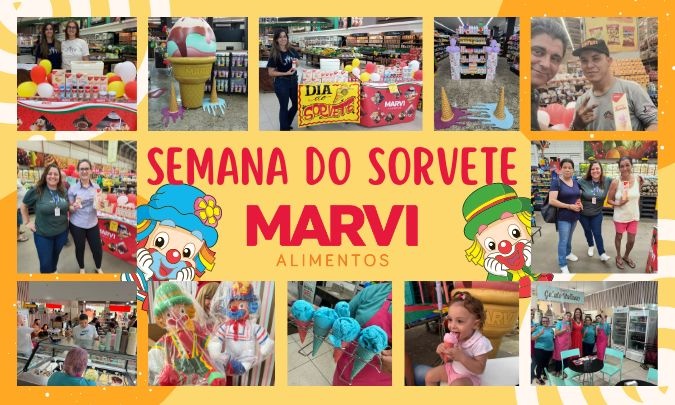 Dia do Sorvete Marvi!