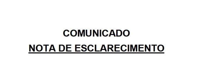 NOTA DE ESCLARECIMENTO - 04/12/2024