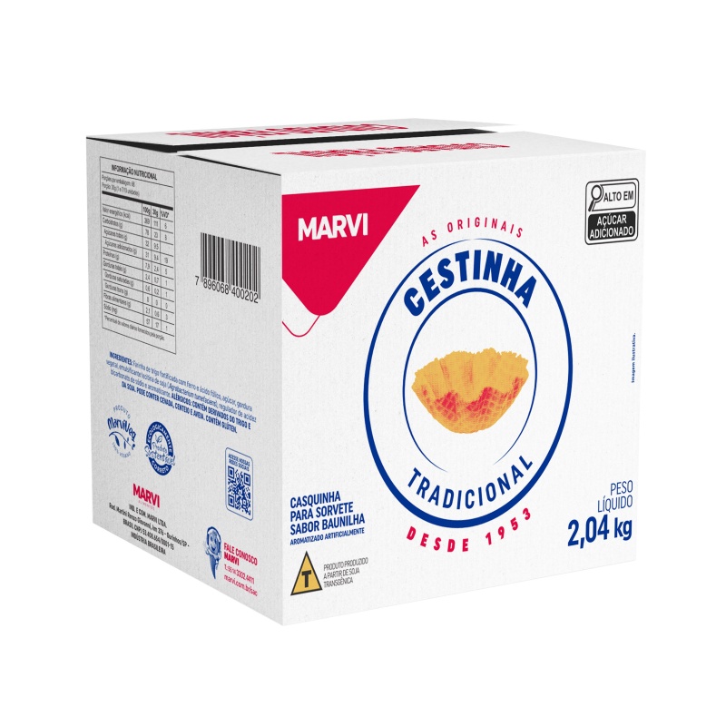 Cestinha Natural 2,04kg